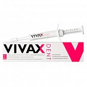 Vivax Dent (Вивакс Дент), гель для полости рта Пептидный комплекс и Неовит, 4мл, Академия Народной Красоты
