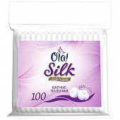 Ola! Silk Sense ватные палочки пакет, 100шт, Коттон Клаб ООО